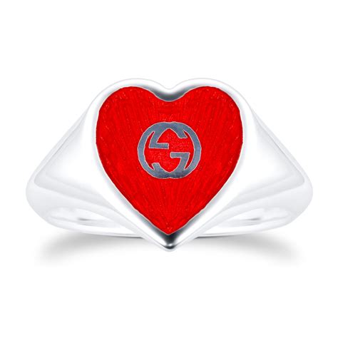 heart Gucci ring store